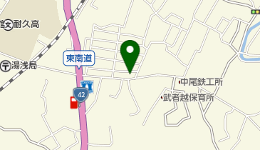 植木理髪店の地図画像