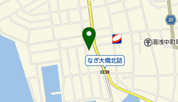 小川正料理店の地図画像