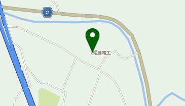 松屋電工株式会社の地図画像