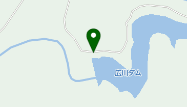 広川ダムの地図画像