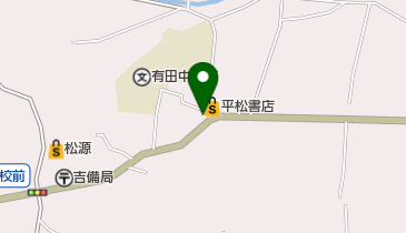 天万衣料品店の地図画像