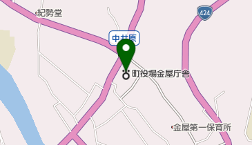 金屋町森林組合の地図画像