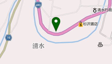 丸谷化粧品店の地図画像