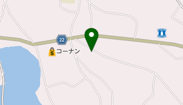 ボディショップ田中の地図画像