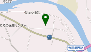 金屋調剤薬局の地図画像