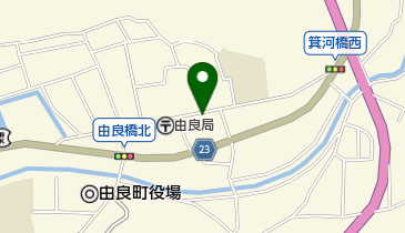 日本イエスキリスト教団由良教会の地図画像