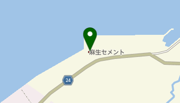 麻生セメント株式会社由良サービスステーションの地図画像