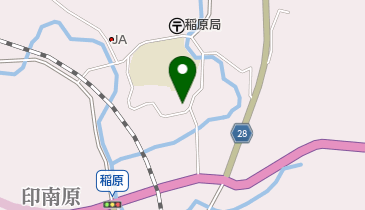 印南原モータースの地図画像