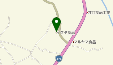 イクタ食品株式会社の地図画像