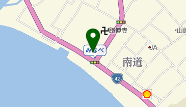 梅甚本舗南部店の地図画像