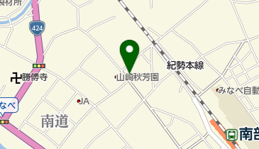 ナニワ薬局の地図画像