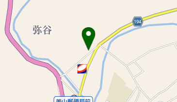 中尾商店の地図画像