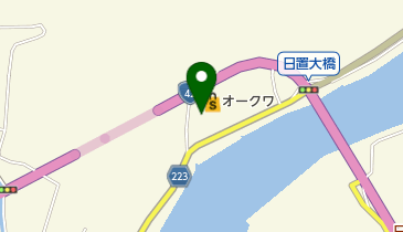 シワカの地図画像