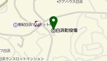 自治労白浜町職員労働組合の地図画像