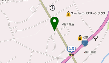 有限会社ハヤシ運送の地図画像