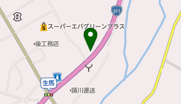 富田川漁協の地図画像