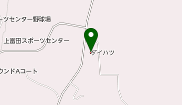 田辺ダイハツ販売株式会社上富田工場の地図画像