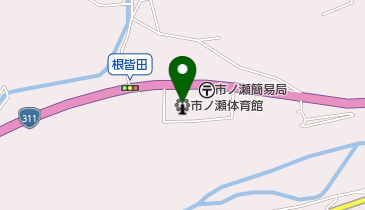 上富田町立市ノ瀬体育館の地図画像