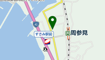 中家美容院の地図画像