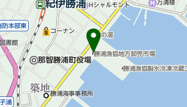 和歌山県信漁連勝浦支所の地図画像