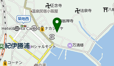 湊化粧品店の地図画像