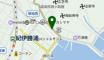 田中精肉店の地図画像
