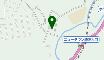 ディスカウントショップ交差点の地図画像