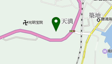 KBスーパースタジアム勝浦店の地図画像