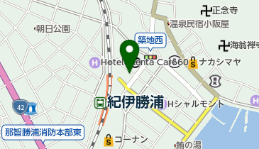 ウシロ理容の地図画像