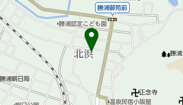 まつぎ理容室の地図画像