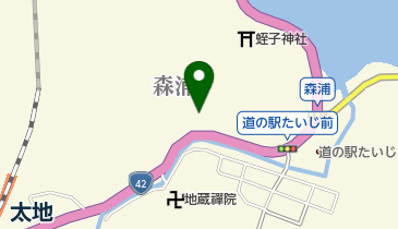 太地町立 森浦集会所の地図画像