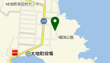 由谷鮮魚加工場の地図画像