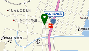 森山金物店の地図画像