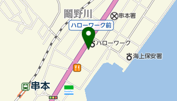 ダートコーヒー株式会社串本支店の地図画像