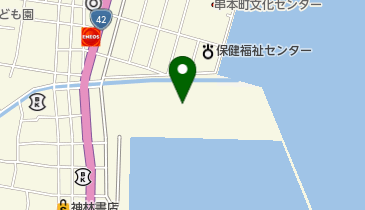 和歌山県漁協組連串本支部の地図画像