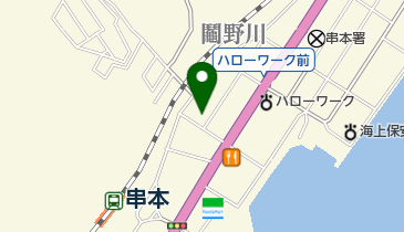 しまざきクリーニング店の地図画像