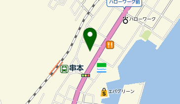マミークリーニング 串本サントル店の地図画像