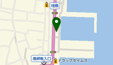 潮崎商店の地図画像