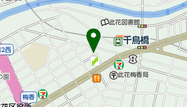 このはな動物病院の地図画像