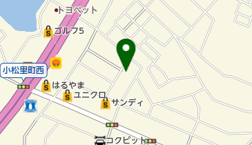 岡畑繊化株式会社の地図画像