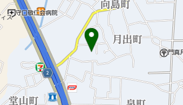 天神社の地図画像