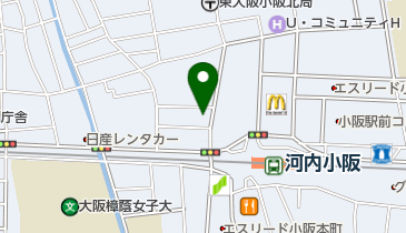 振袖スペースありえすの地図画像