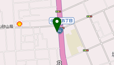 松屋くだもの店の地図画像