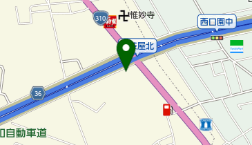 オートバイショップバイクマンの地図画像