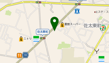 ガレージアッシュの地図画像