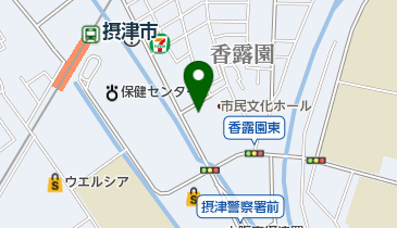 摂津市立 いきいきプラザの地図画像