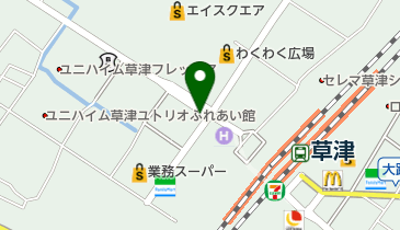 アフラック募集代理店芳賀嬉子の地図画像