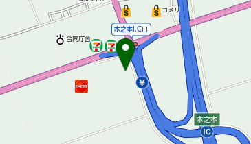 セレマホテル木之本の地図画像