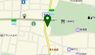 難波美術道具店の地図画像