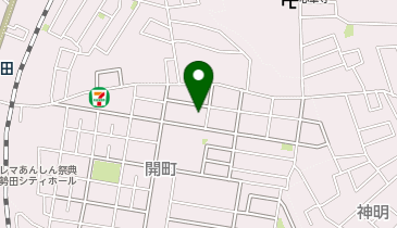 宇治市役所 開行政サービスコーナーの地図画像